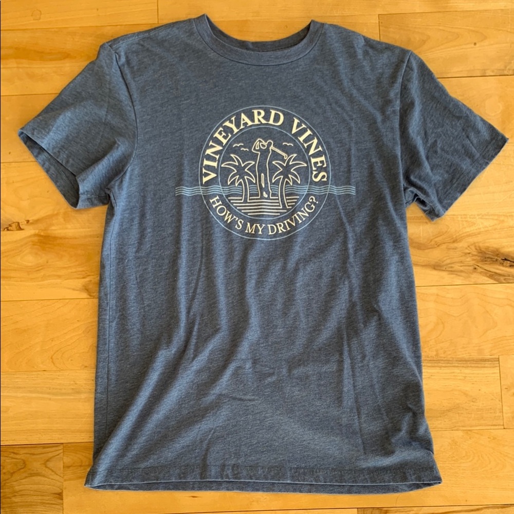 Vineyard Vines Blue Island T-Shirt (S)